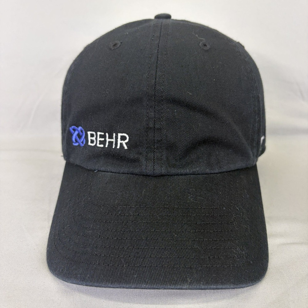 47 Brand Baseball Hat Behr After Party 2024 Mens OSFA Black Adjustable Cap